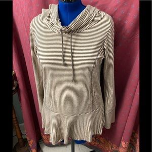 💥💥Hoodie striped top medium recycled fabric